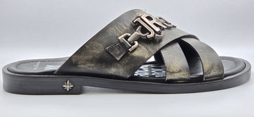 9100 John Richmond Sandals / Gray